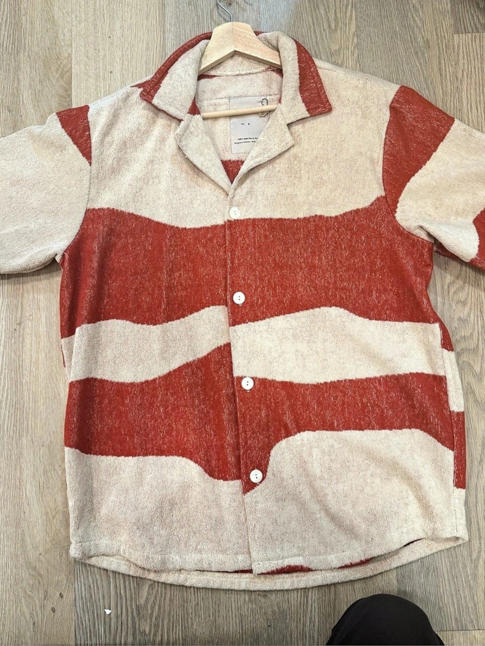OAS Amber Dune Cuba Terry Shirt – Size Large – New With Tags